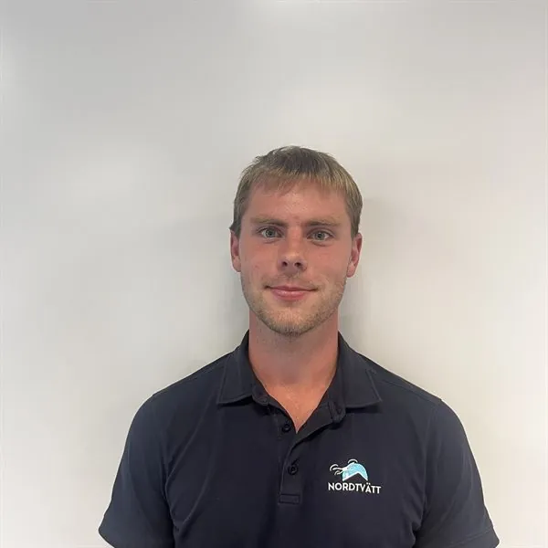 Daniel Helge, VD på NordTvätt Kalmar