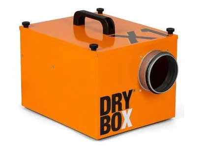 Drybox X1, en liten orange avfuktare