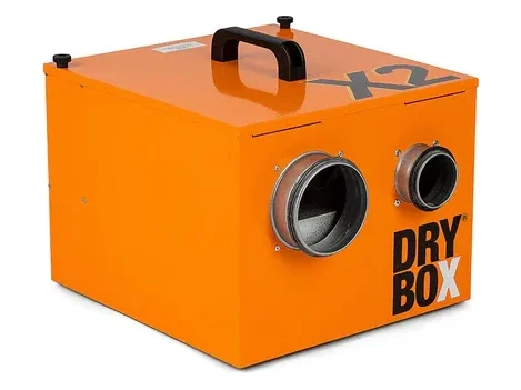 Drybox X2, orange avfuktare med två anslutningar